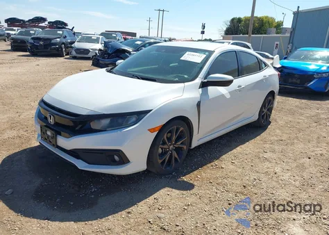 2019 Honda Civic Sport from USA, damaged, VIN 19XFC2F89KE005251
